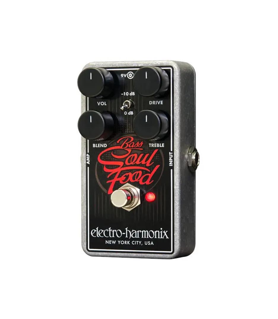  Electro Harmonix Bass Soul Food Transparent Bass Overdrive Pedal